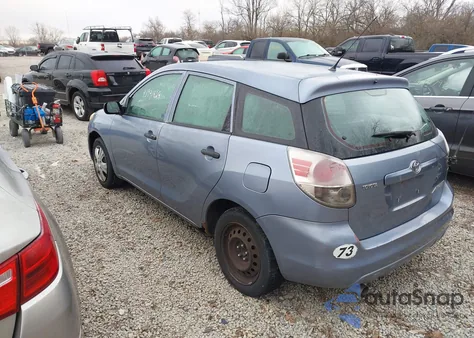 2005 Toyota Matrix z USA, uszkodzony, nr VIN 2T1KR32E45C356232